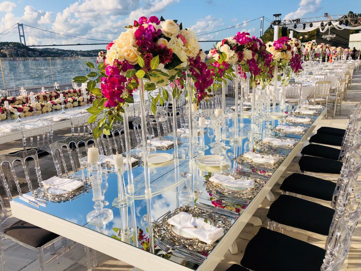 Aynalı Lake davet masası kiralama