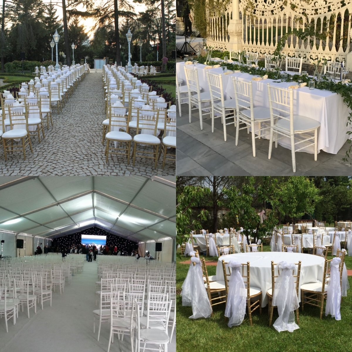 Tiffany sandalye kiralama