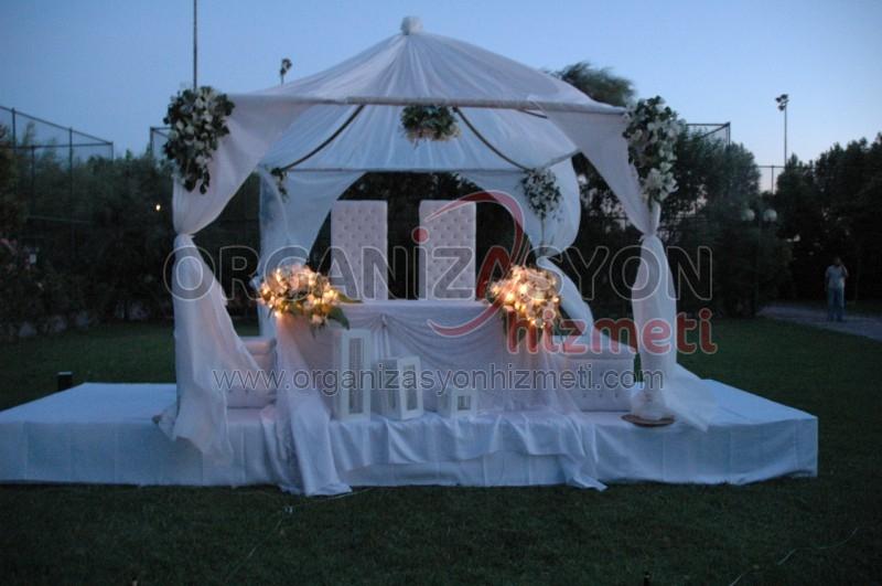 Nikah Masası ve Gazebo Süslemeleri