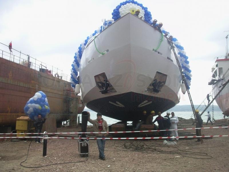 Gemi indirme balon süsleme