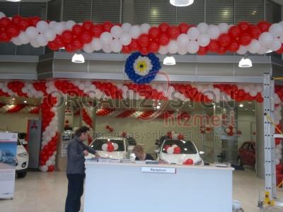 Showroom Balon Süsleme